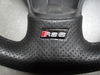  audi - A6 - Audi RS6  lederen stuur met flippers zonder airbag  past ook op A2 A3 A4 model 2001-2004    (2)